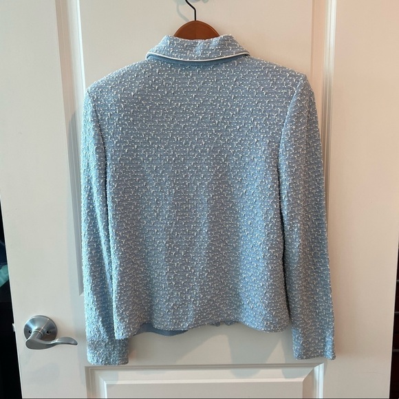 St. John Collection by Marie Gray Zip Up Jacket Size 8 - Picture 10 of 15